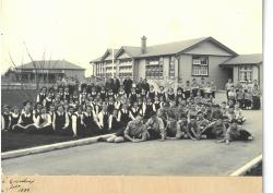 Geraldine District High School 1939 Named photograph